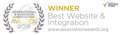 Best Website and Integration Winner - International & European Associations Awards 2018