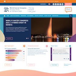 The World Cancer Congress website